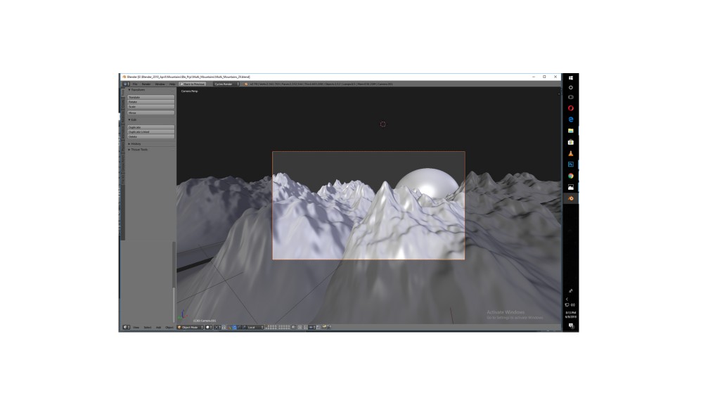 Mountain_Animation_Animated_Scene preview image 2